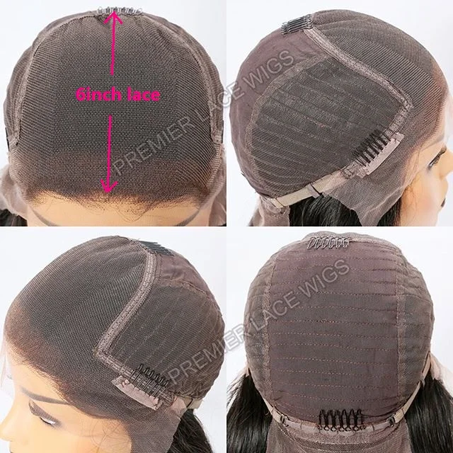 6 inch lace front wig