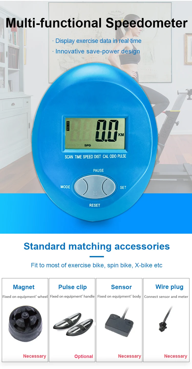 exercise bike speedometer