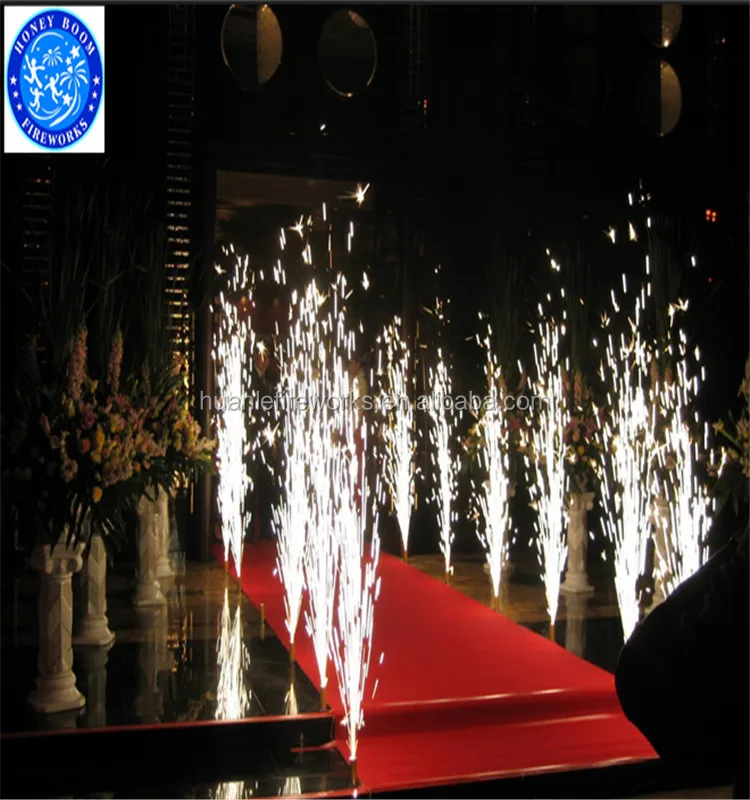 Liuyang Happy Fireworks 30sec Conic Electric Indoor Stage Fountain