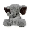customized grey soft baby elephant plush toy