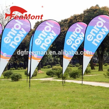 5 6m Teardrop Outdoor Promotional Real Estate Banner Flags Buy