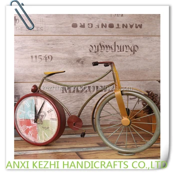 Wrought Iron Bicycle Desk Clock Metal Crafts Creative Gifts Buy