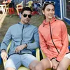 Skin Clothing Uv Protection Sunscreen Jacket For Men And Women Ultra-thin Breathable Elastic Sun Protection Clothing Sports Wind