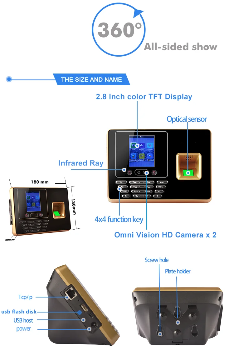 Real time device tracker with BS cloud attendance system face recognition F30