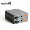 Factory price for rj45 10/100/1000 base single mode fiber media converter