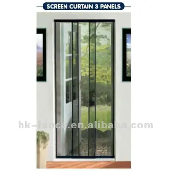 door fly screen curtain