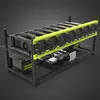 Stackable 8 GPU Mining Rig Frame Aluminum Case for ETH/ETC/ ZCash Ethereum Kit