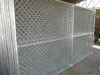 American hot sale temporary construction chain link fence 6 feet temporary fence