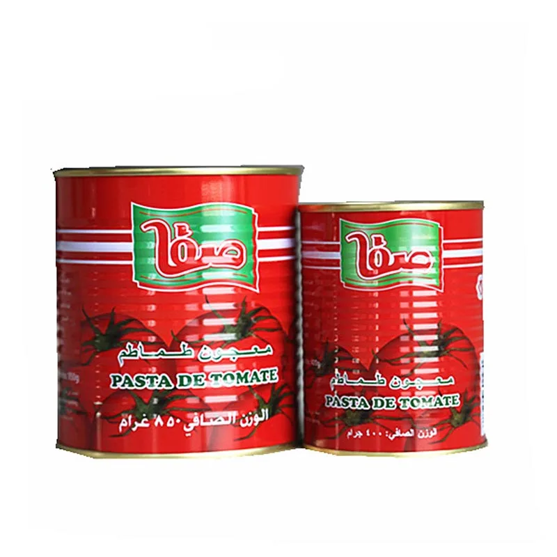 Double Concentrated Tomato Paste 400g Tomato Paste With Safa Brand