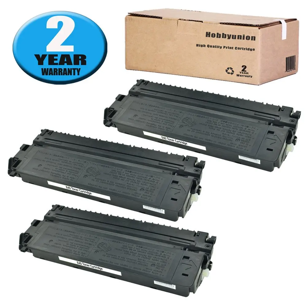 Get Quotations · E40 E16 E31 Toner Cartridge 3 Pack High Yield Compatible for Canon 1491A002AA PC 140 160