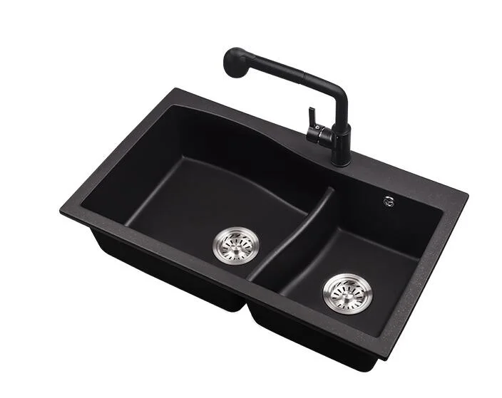 Natural Stone Sink Series Custom Size Quartz Kitchen Sink