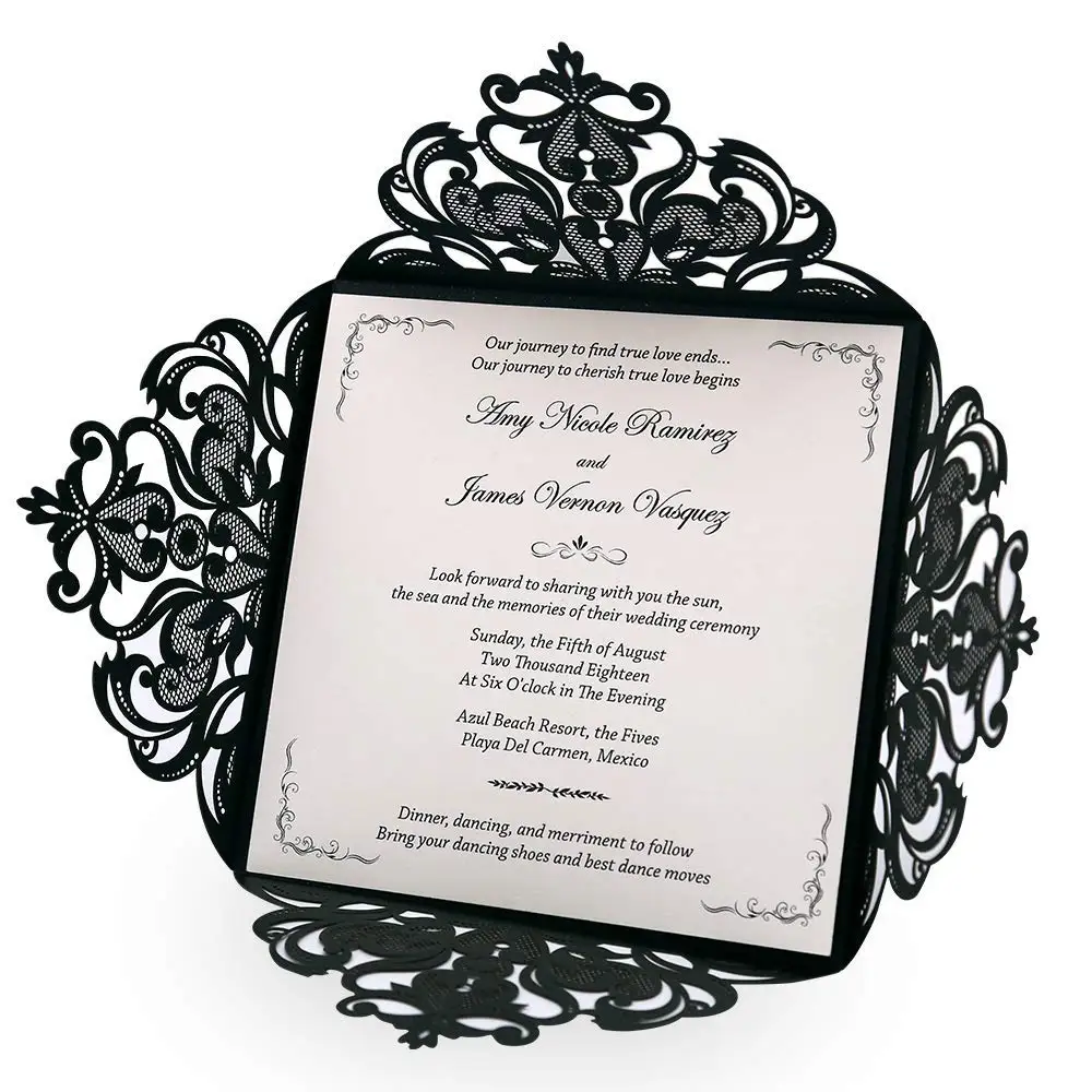 Cheap Red And Black Wedding Invitations, find Red And Black Wedding Invitations deals on line at