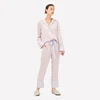 China supplier winter satin solid luxury spring 100% silk custom Lyocell sleepwear cute pajamas tencel women pyjamas
