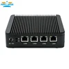 Partaker N10 Plus J1900 Quad Core Mini PC Mini Server With intel 4*Lan Support Linux Pfsense 3G/4G