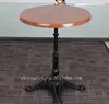 Werzalit round dinning table, hot selling dinner table in cafe, bar