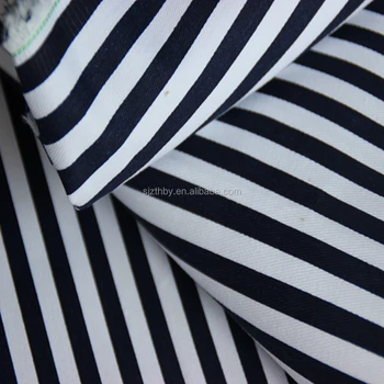 womens blue and white striped shirt