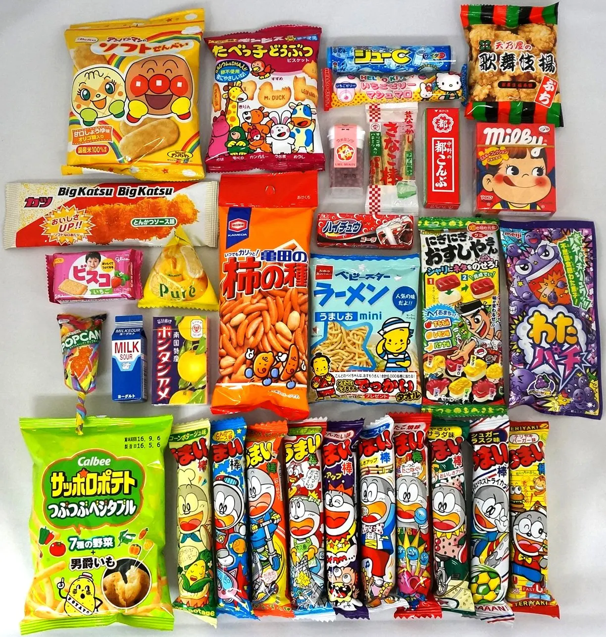 Buy Assorted Japanese Junk Food Snacks Dagashi 30pcs Ninjapo Package Sweets Candy In Cheap Price On Alibaba Com