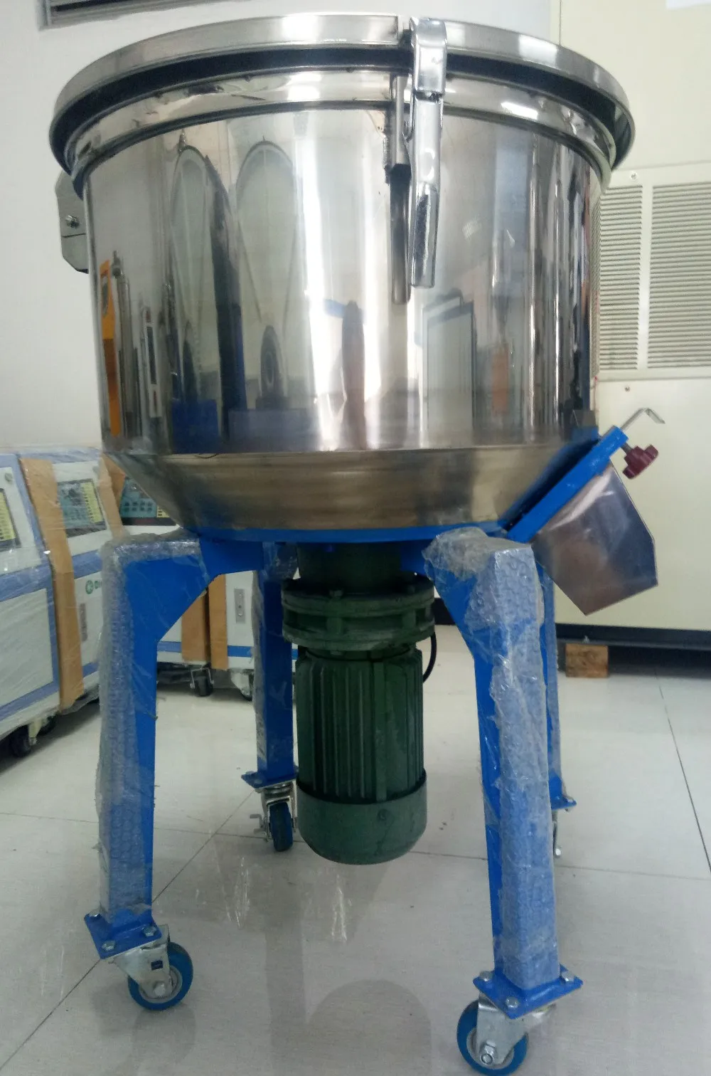 2018 塑料原料立式搅拌机 pvc eva tpr pe 宠物塑料工业