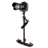 Leadwin hot sale HD-2000 carbon fiber handle gimble professional camera stabilizer with 2-way head for video and dslr camera