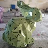 OUYA Handmade Easter decoration fiberglass rabbit bunny statue