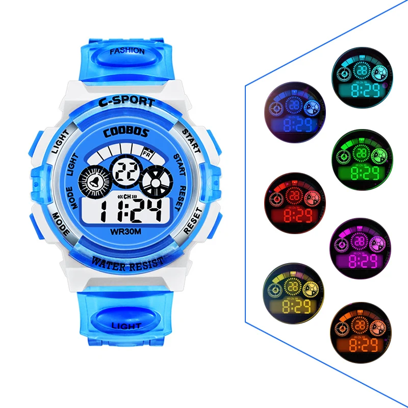 kids digital sport watch