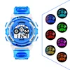 Fashion LED Watches Candy Color Silicone Rubber Waterproof Bracelet Children Digital Sport Kids Watch