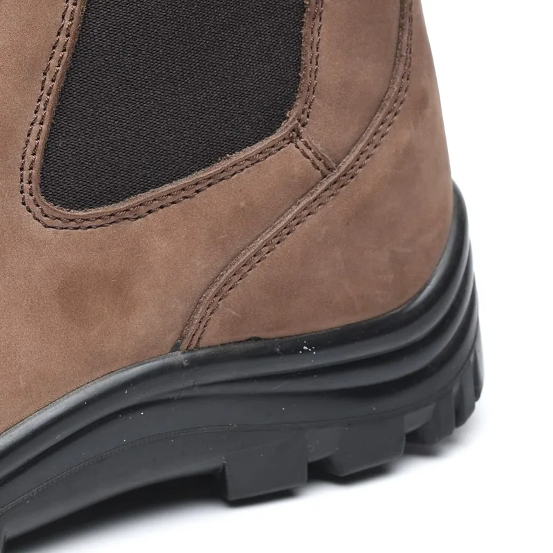 heeled safety boots