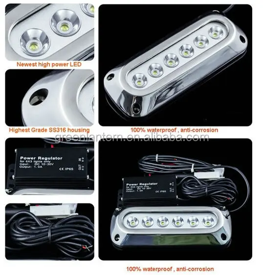 LED Marine verlichtingsarmatuur 18 W onderwater led-verlichting ... LED Marine verlichtingsarmatuur 18 W onderwater led-verlichting ...