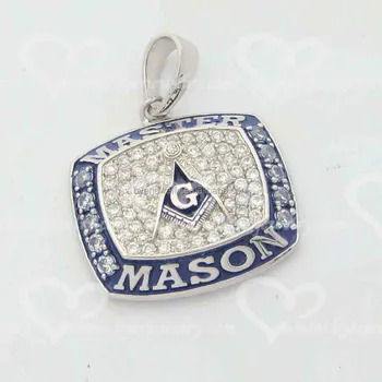 925 Silver Master Mason Ring Pendant Made - Buy Silver Masonic Ring,Masonic Ring Pendant,Master 