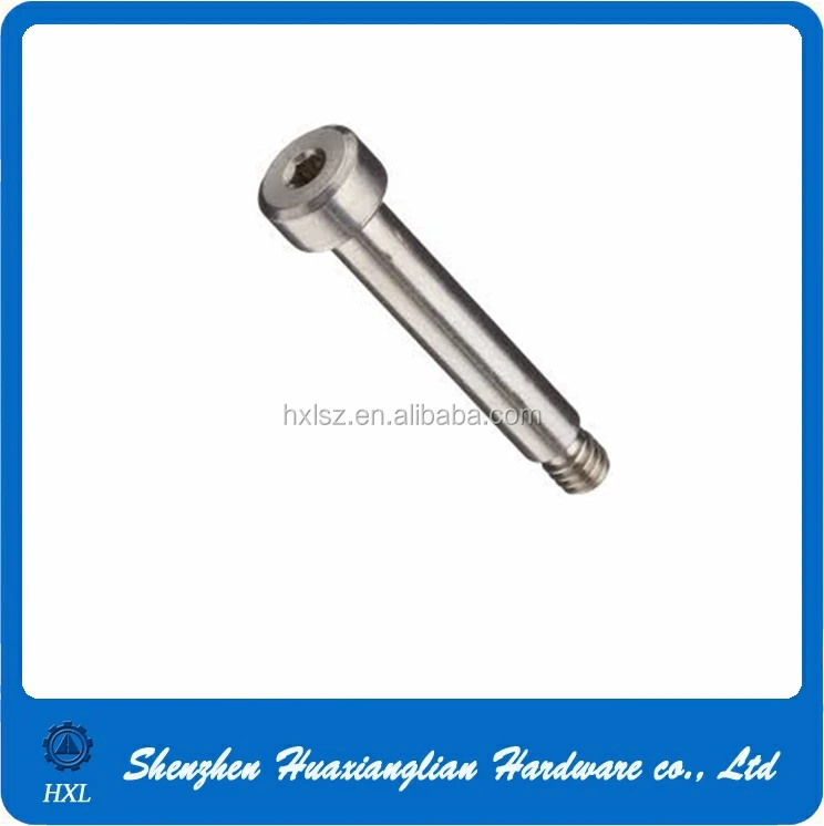 Din923 Iso7379 Brass/steel Zinc Plated Slot Machine Shoulder Stepped