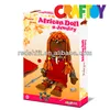 Children crafts Make your own Culture Doll African doll