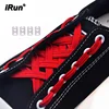 iRun Flat Elastic Shoelaces With Silver Snaps High Quality Name Logo Tips Custom Package Shoelaces With UPS Delivery To USA FBA