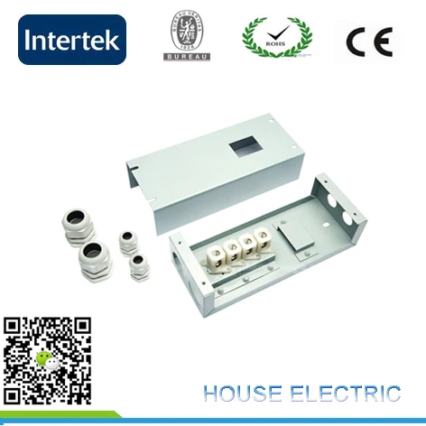 ALUMINIUM FUSE BOX 2P