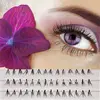 Factory hot sell false eyelashes professional full strip korean eyelash extensions 100% Human Hair Eyelashes