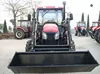 chinese lower price farm tractor with fron loader back hoe