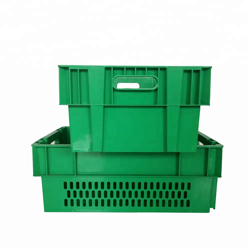 Stackable And Nestable Home Used Storage Plastic Basket Buy Plastic