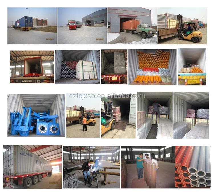 Schwing Concrete pump 50 degree Elbow 10150591 DN125 50Degree Reducer Reducing Pipes 98329508 10029800 10197402