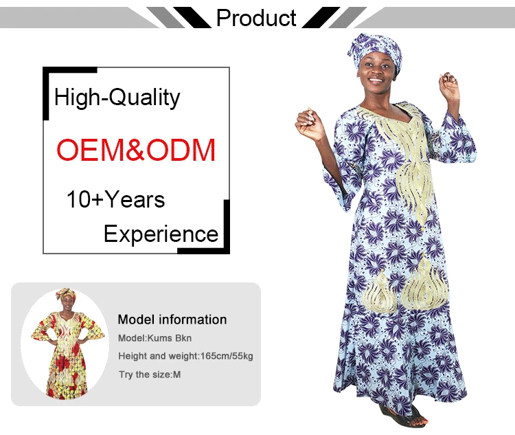 H & D Ready Made Dress Wax Fabrics African Wedding Dresses For Wholesale