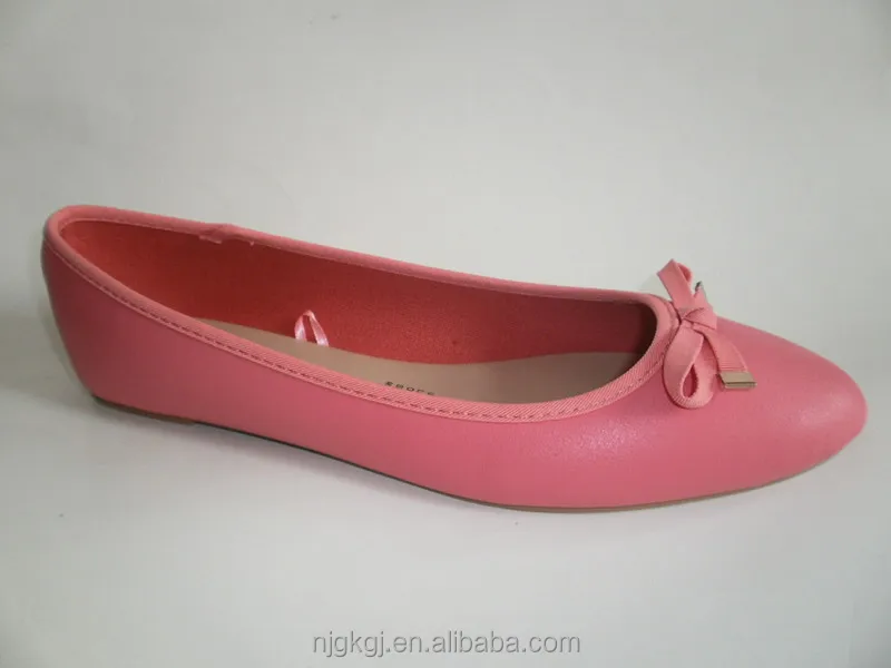 Women's flat ballerina shoes, fashionable and comfortable, various colors with flower