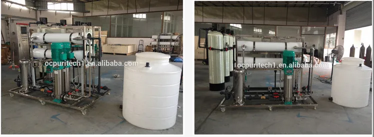 30T/Hr Multi-media water filter and carbon water filter and water softener