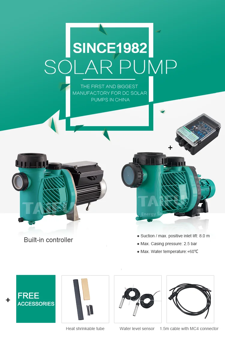 Competitive Price Swimming Pool Low Noise Solar Booster Water Slide