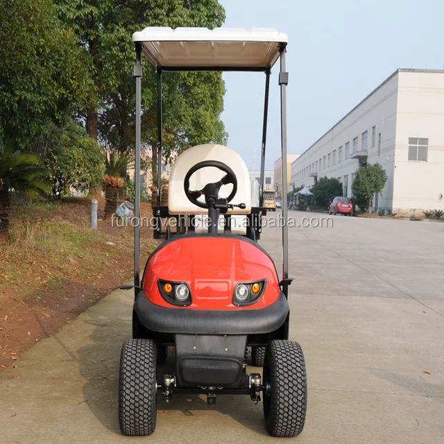 high quality 4 wheels 2000w 36v single seat golf cart