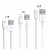2018 Hot USB Cable for iPhone Data Sync Charging Mobile Phone Cable 1M 2M 3M For iphone Charger