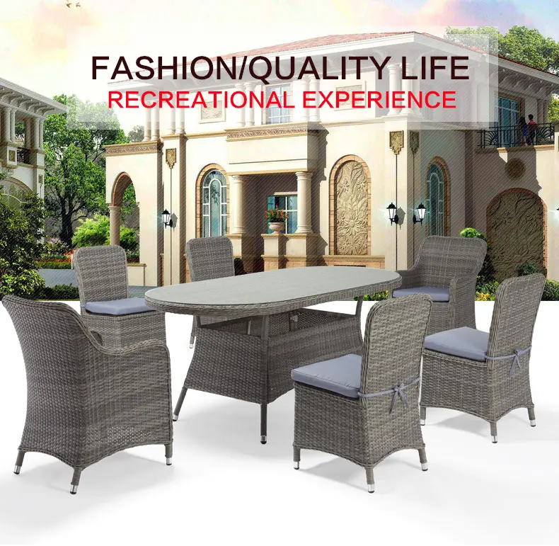 Northcrest Outdoor Rattan Furniture Fiberglass Outdoor Furniture