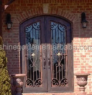 High Quality Tempered Glass Arched Interior Iron Door Sg 14d029 Buy Arched Interior Iron Door Arched Top Interior Doors Beveled Glass Interior Doors