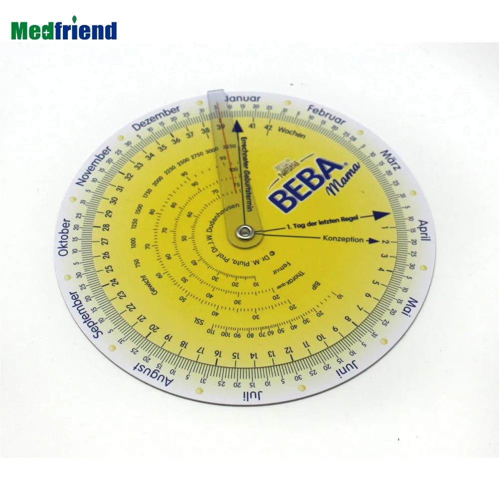 Classic Plastic Edd Caculator Pregnancy Due Date Calculator Wheel For ...