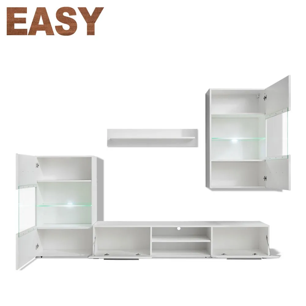 Modern Cheap Wholesale Living Room Tv Hall Wall Unit Set Designs Buy Unit Set