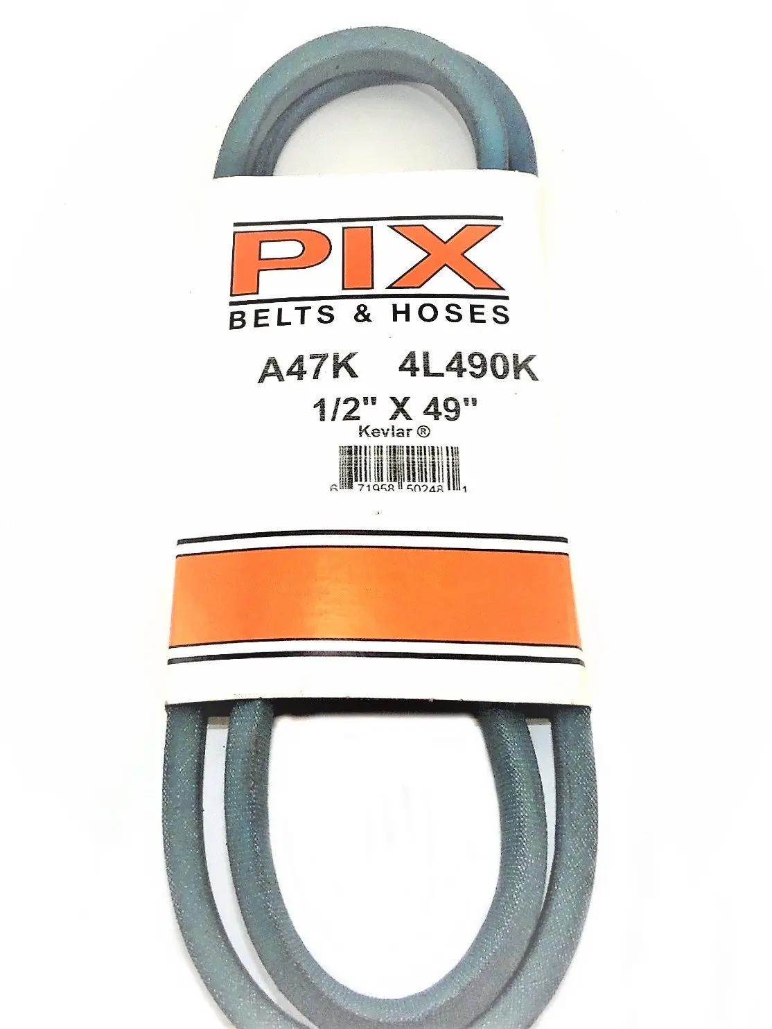 KEVLAR wrapped Industrial & Lawn Mower Belt A47K 4L490K 1/2 X 49" HEAVY DUTY --P#EWT43 65234R3FA539871