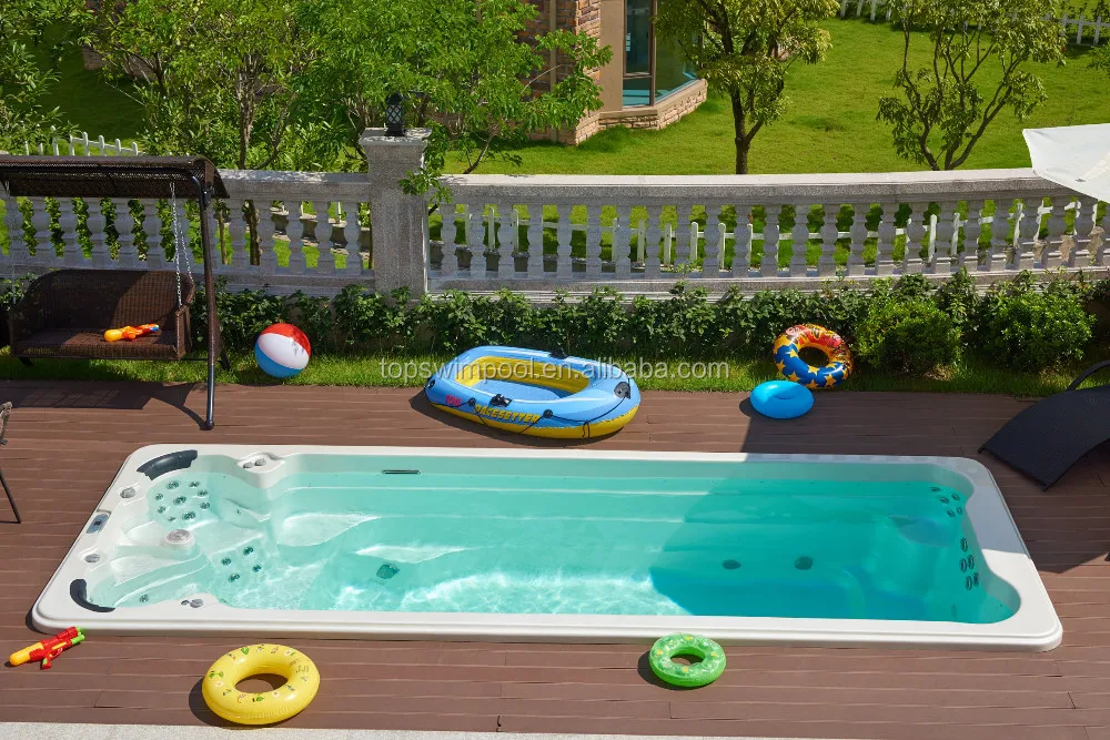 New Arrival 6 Meter Swim Spa Garden Rectangular Swimming Pool New Arrival 6 Meter Swim Spa Garden