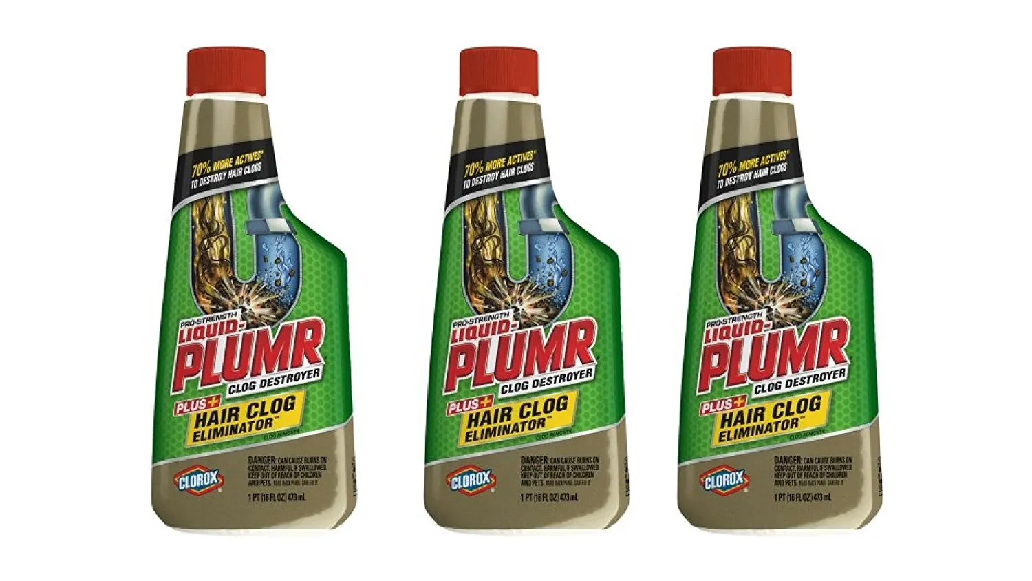 liquid plumr clog destroyer plus hair clog eliminator